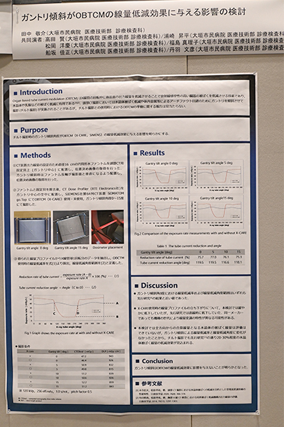 Certificate of Merit（基礎部門） ガントリ傾斜がOBTCMの線量低減効果に与える影響の検討 田中敬介 氏（大垣市民病院）