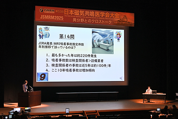 会場参加型のシンポジウム13「MR雑学王クイズ」