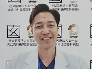 オンラインで講演する光武孝倫 氏（社会医療法人玄州会理事長）