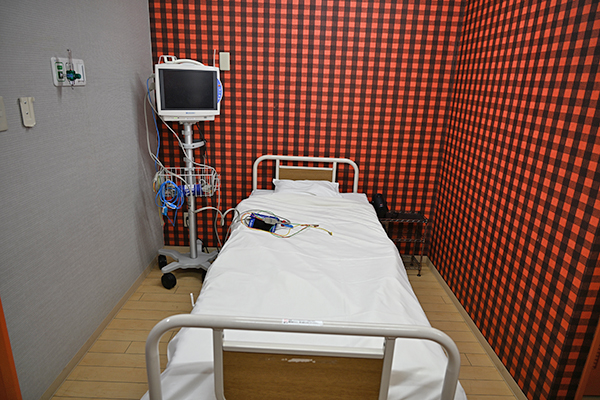 ホウ素薬剤を投与する処置室