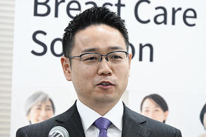 大成学志 氏（取締役執行役員超音波本部本部長）