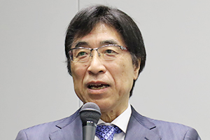 陣崎雅弘大会長（慶應義塾大学）