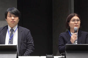 座長：石川和希 氏（神戸大学医学部附属病院）と片岡由美 氏（藤田医科大学）