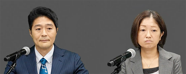前半の座長を務めた山田祥岳氏（慶應義塾大学：左）と中村優子氏（広島大学大学院：右）