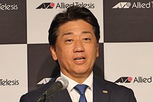 木村有司 氏（アライドテレシス取締役）