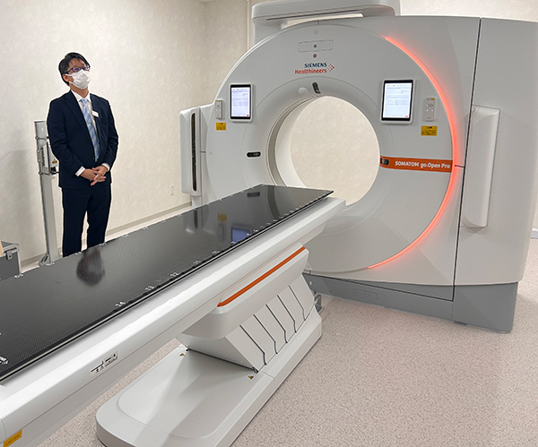 放射線治療用CTソリューション「SOMATOM go.Open Pro」