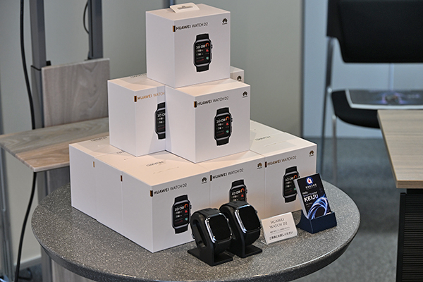 恵寿総合病院が導入したファーウェイのスマートウォッチ「HUAWEI WATCH D2」