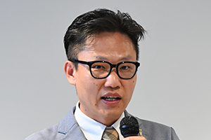 「能登から世界へ」発信していきたいと述べるファーウェイの張事業部長